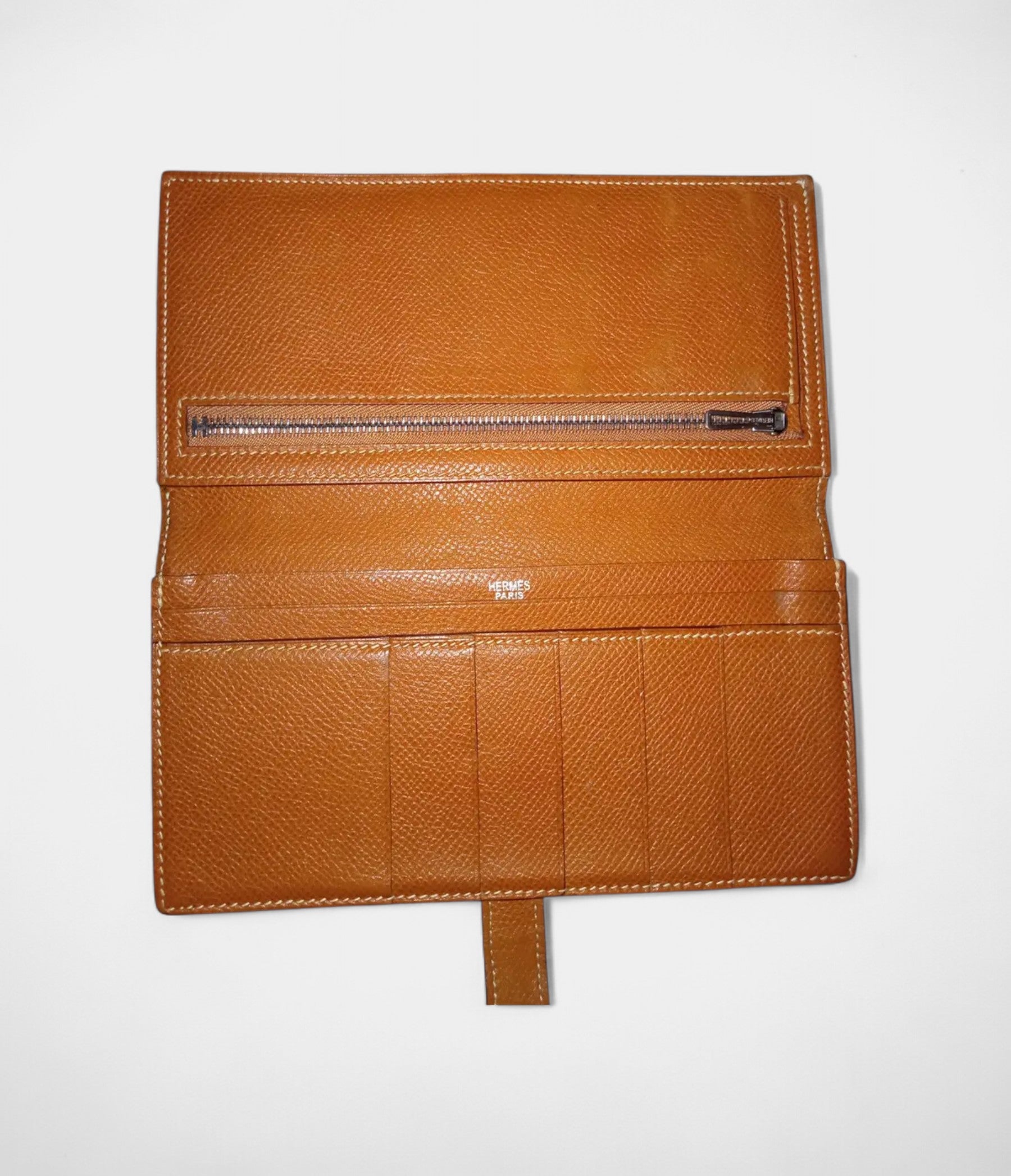 HMBéarn Leather Wallet In Brown Classic Elegance And Functionality