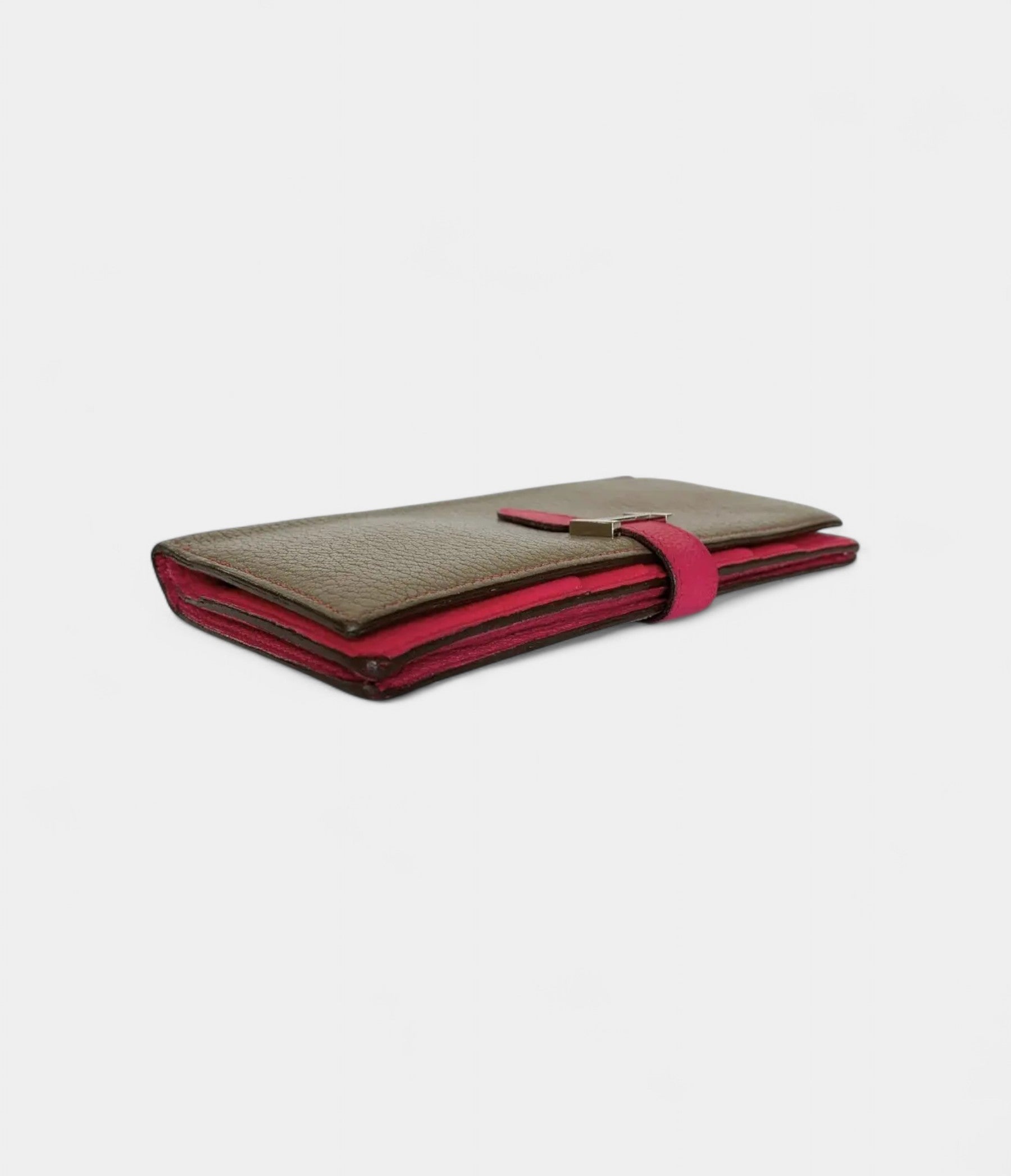 HMBéarn Leather Wallet in Beige Effortless Elegance Neutral Classic