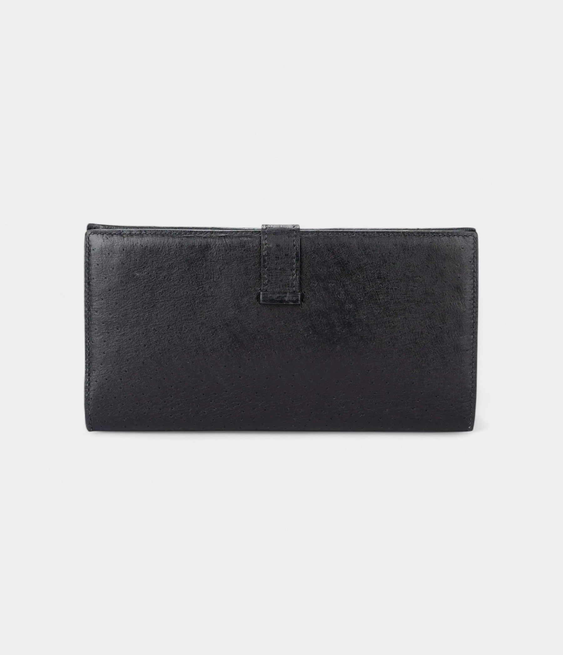HMBéarn Leather Wallet in Black Classic Elegance Every Detail