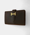 HMBéarn Leather Wallet in Black Pure Elegancem Timeless Design
