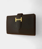 HMBéarn Leather Wallet in Black Pure Elegancem Timeless Design