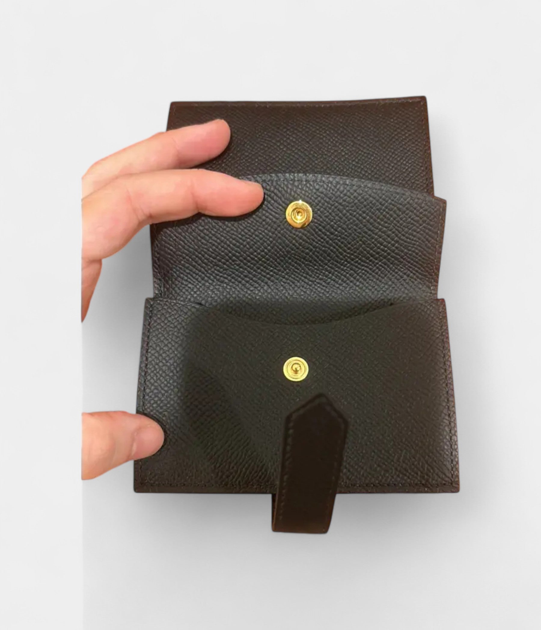 HMBéarn Leather Wallet in Black Pure Elegancem Timeless Design