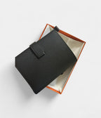 HMBéarn Leather Wallet in Black Timeless Luxury Sleek Silhouette