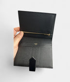 HMBéarn Leather Wallet in Black Timeless Luxury Sleek Silhouette