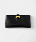 HMBéarn Leather Wallet in Black Timeless Sophistication Classic