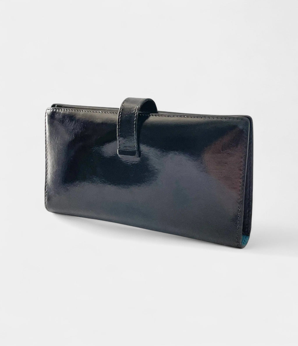 HMBéarn Leather Wallet in Black Timeless Sophistication Classic