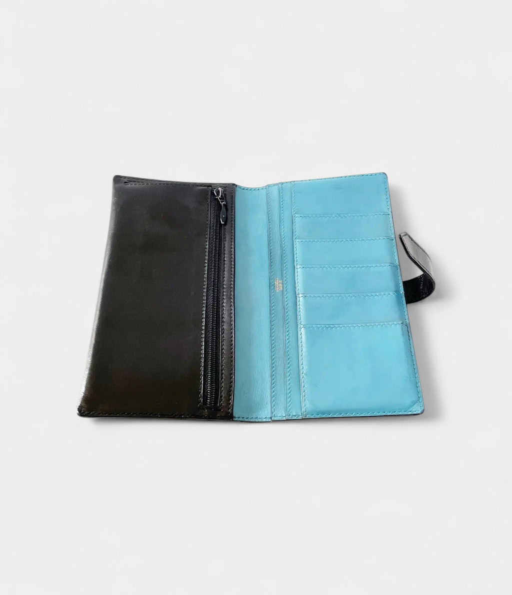 HMBéarn Leather Wallet in Black Timeless Sophistication Classic