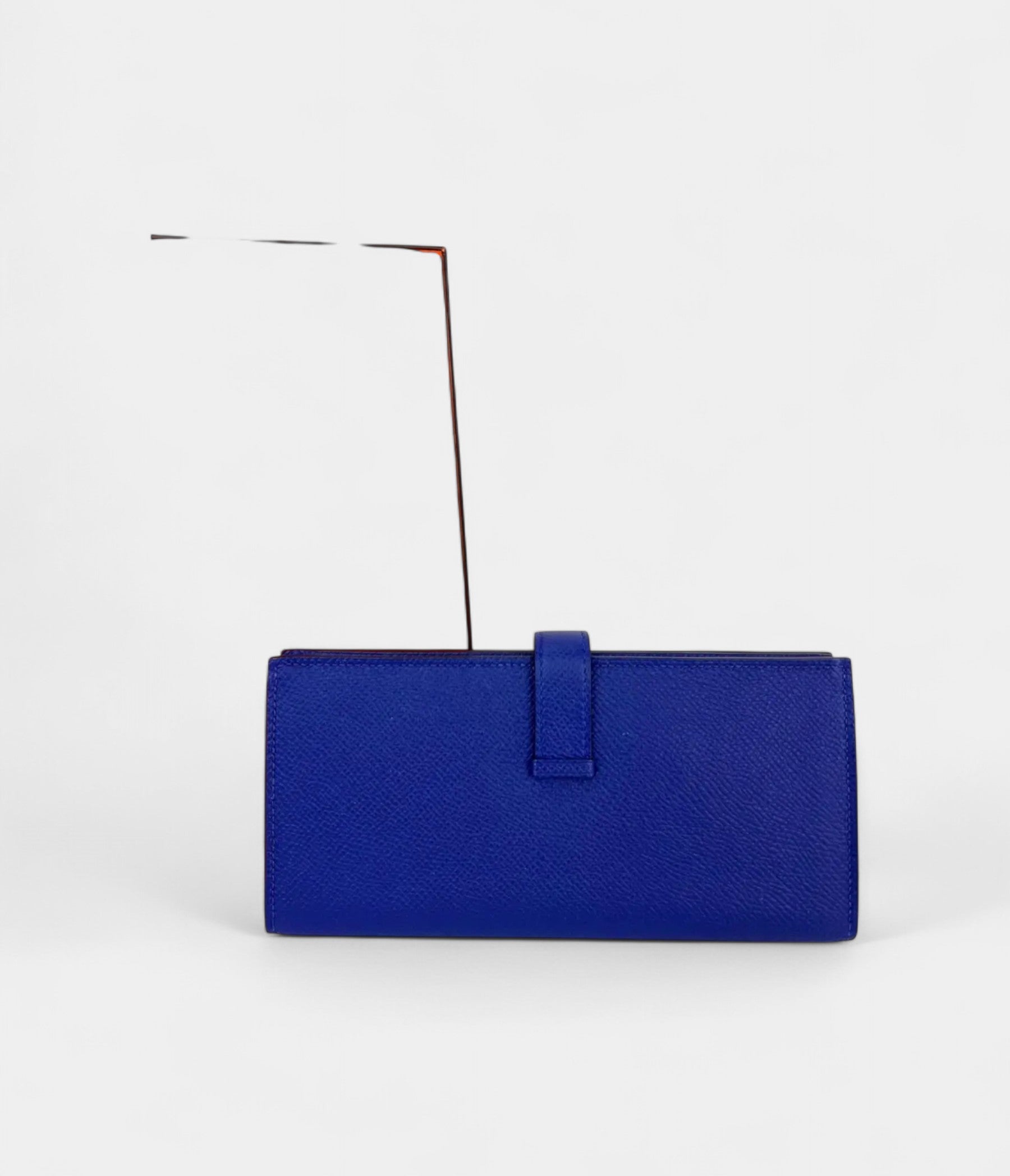 HMBéarn Leather Wallet in Blue Classic Craftsmanship with a Cool Edge