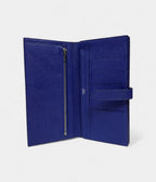 HMBéarn Leather Wallet in Blue Refined Craftsmanship Cool Classic Hue
