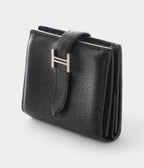 HMBéarn Leather Wallet in Blue Refined Simplicity Classic Shade
