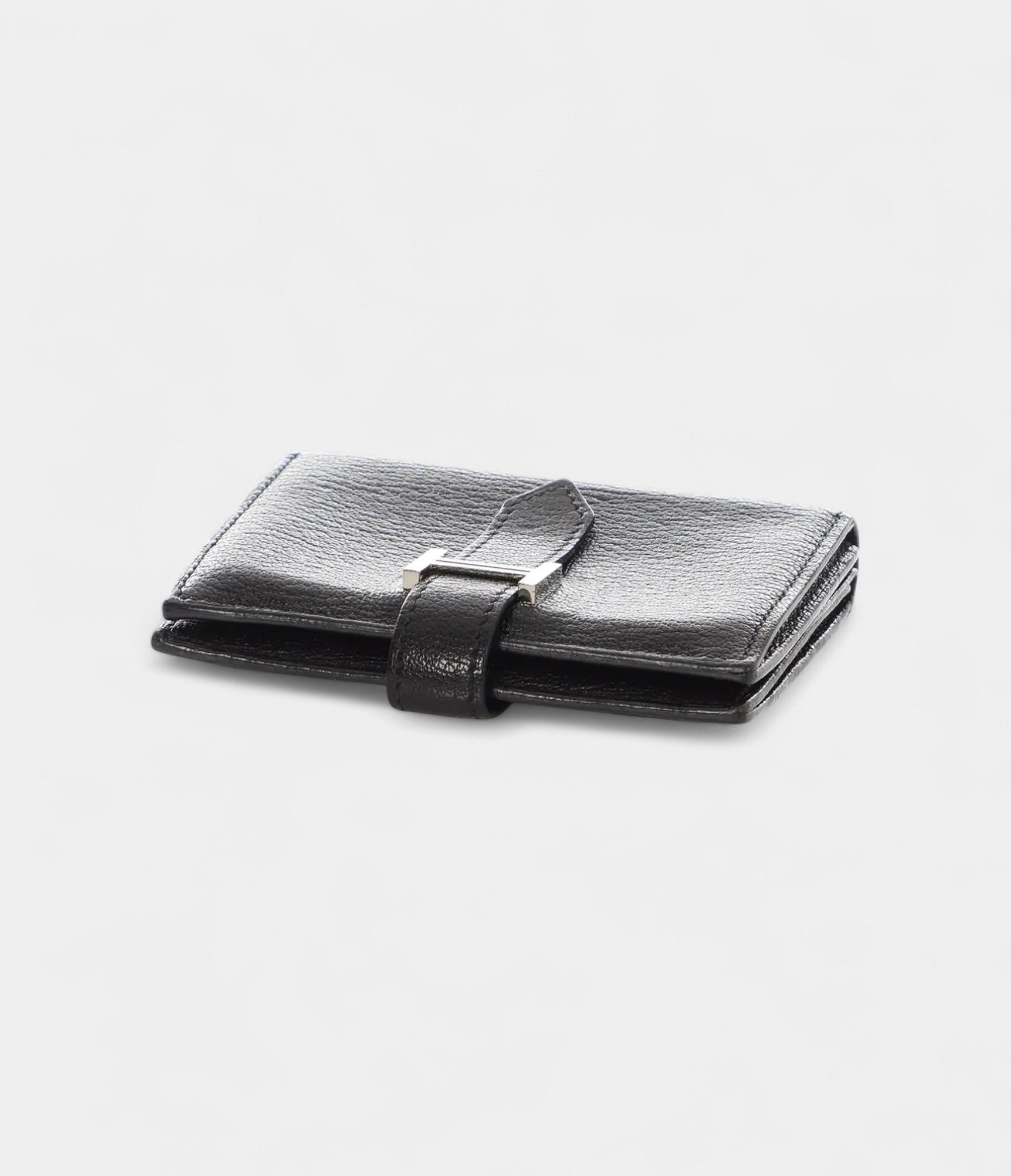 HMBéarn Leather Wallet in Blue Refined Simplicity Classic Shade