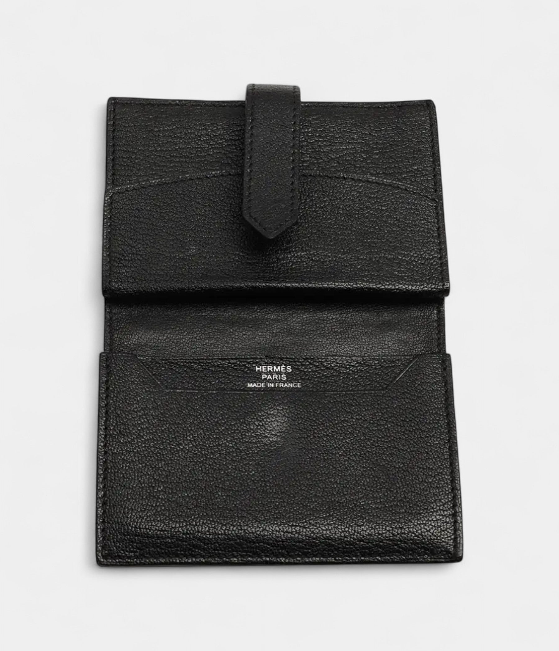 HMBéarn Leather Wallet in Blue Refined Simplicity Classic Shade