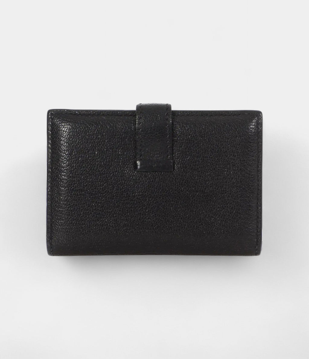 HMBéarn Leather Wallet in Blue Refined Simplicity Classic Shade