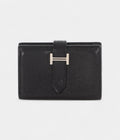 HMBéarn Leather Wallet in Blue Refined Simplicity Classic Shade