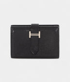 HMBéarn Leather Wallet in Blue Refined Simplicity Classic Shade