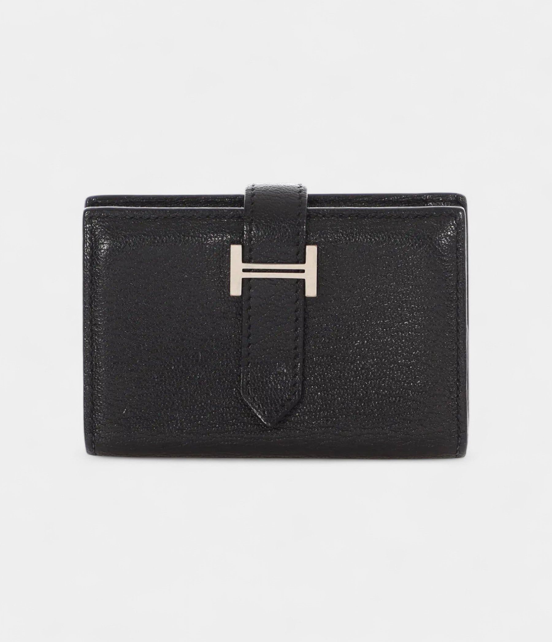 HMBéarn Leather Wallet in Blue Refined Simplicity Classic Shade
