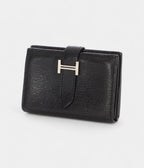 HMBéarn Leather Wallet in Blue Refined Simplicity Classic Shade