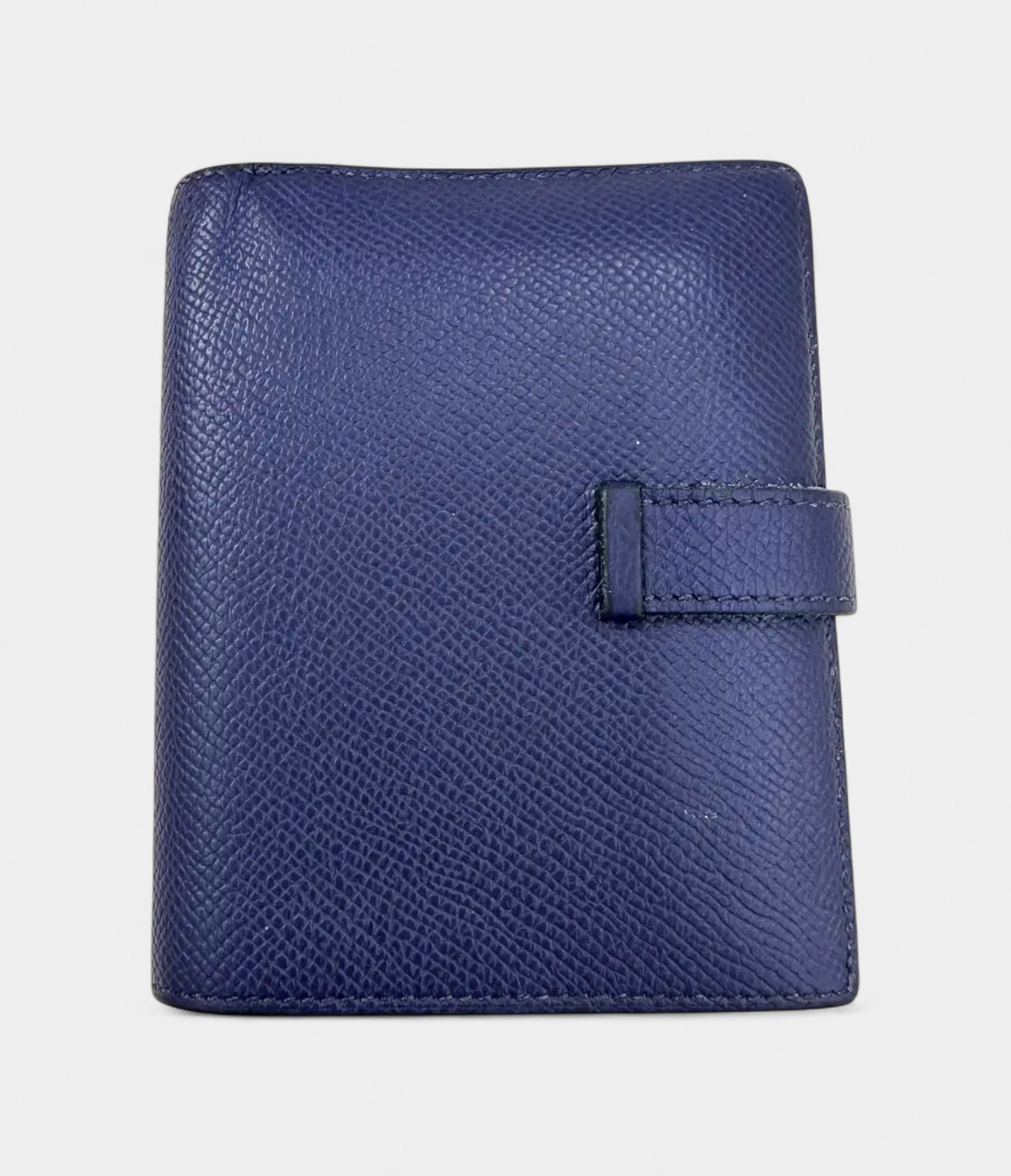 HMBéarn Leather Wallet in Blue Timeless Design with a Fresh Hue