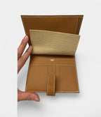 HMBéarn Leather Wallet in Brown Classic Elegance Timeless Appeal