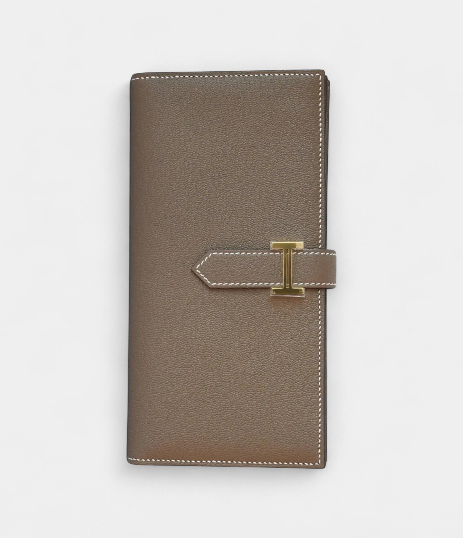 HMBéarn Leather Wallet in Brown Classic Warmth Signature Silhouette