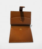HMBéarn Leather Wallet in Brown Refined Simplicity in Luxurious
