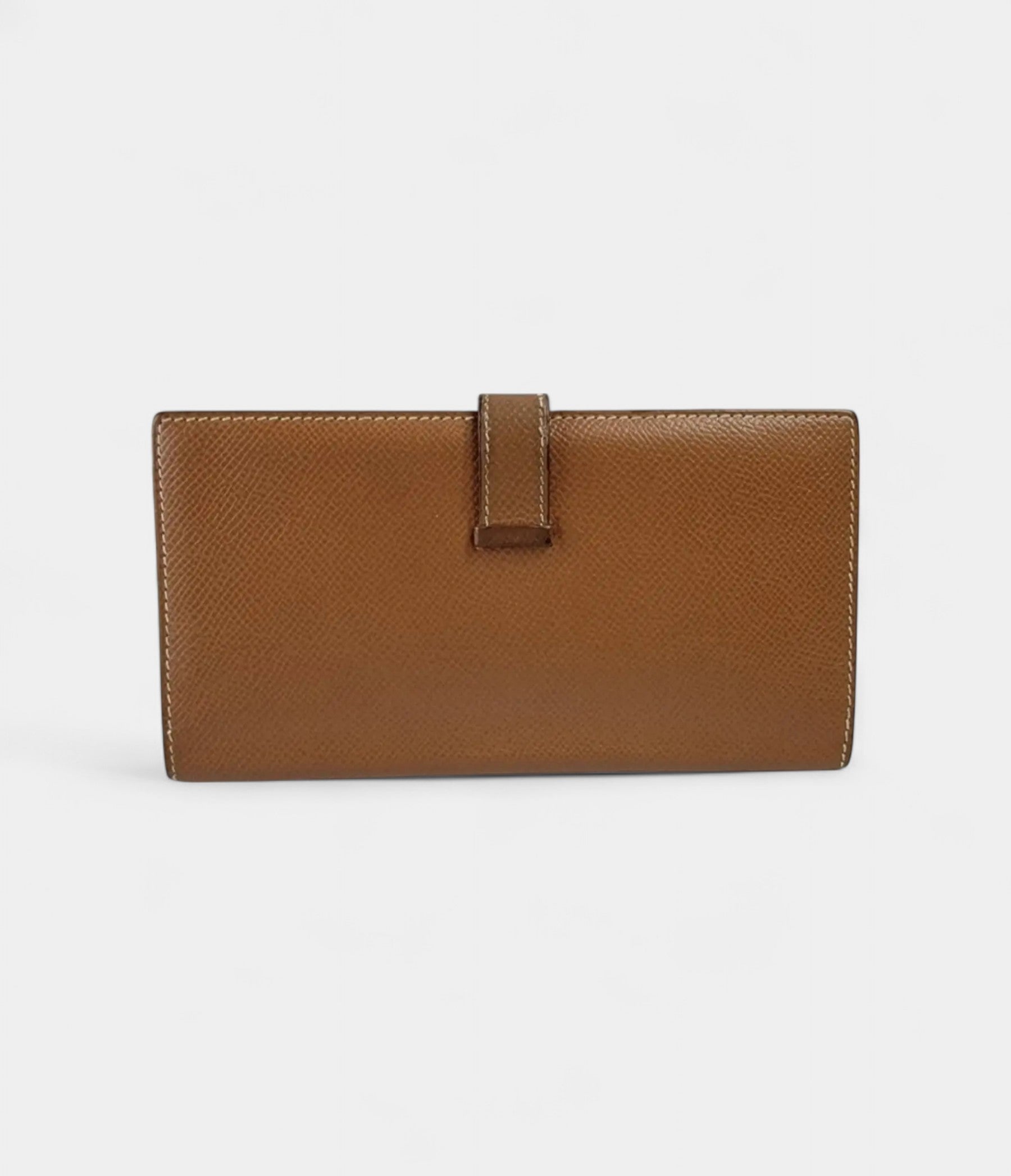HMBéarn Leather Wallet in Brown Understated Luxury Classic Tone
