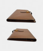 HMBéarn Leather Wallet in Brown Understated Luxury Classic Tone