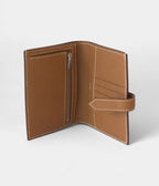 HMBéarn Leather Wallet in Brown Understated Luxury Timeless Tone