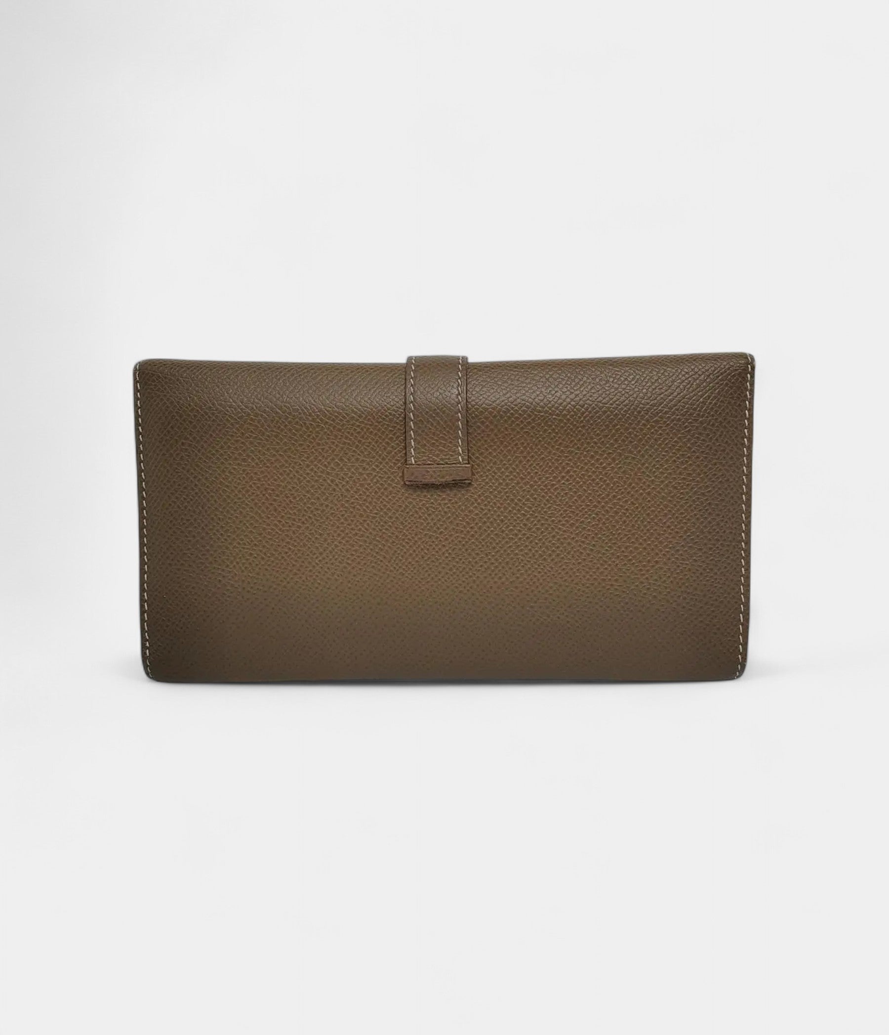 HMBéarn Leather Wallet in Camel Warm Elegance Signature Silhouette