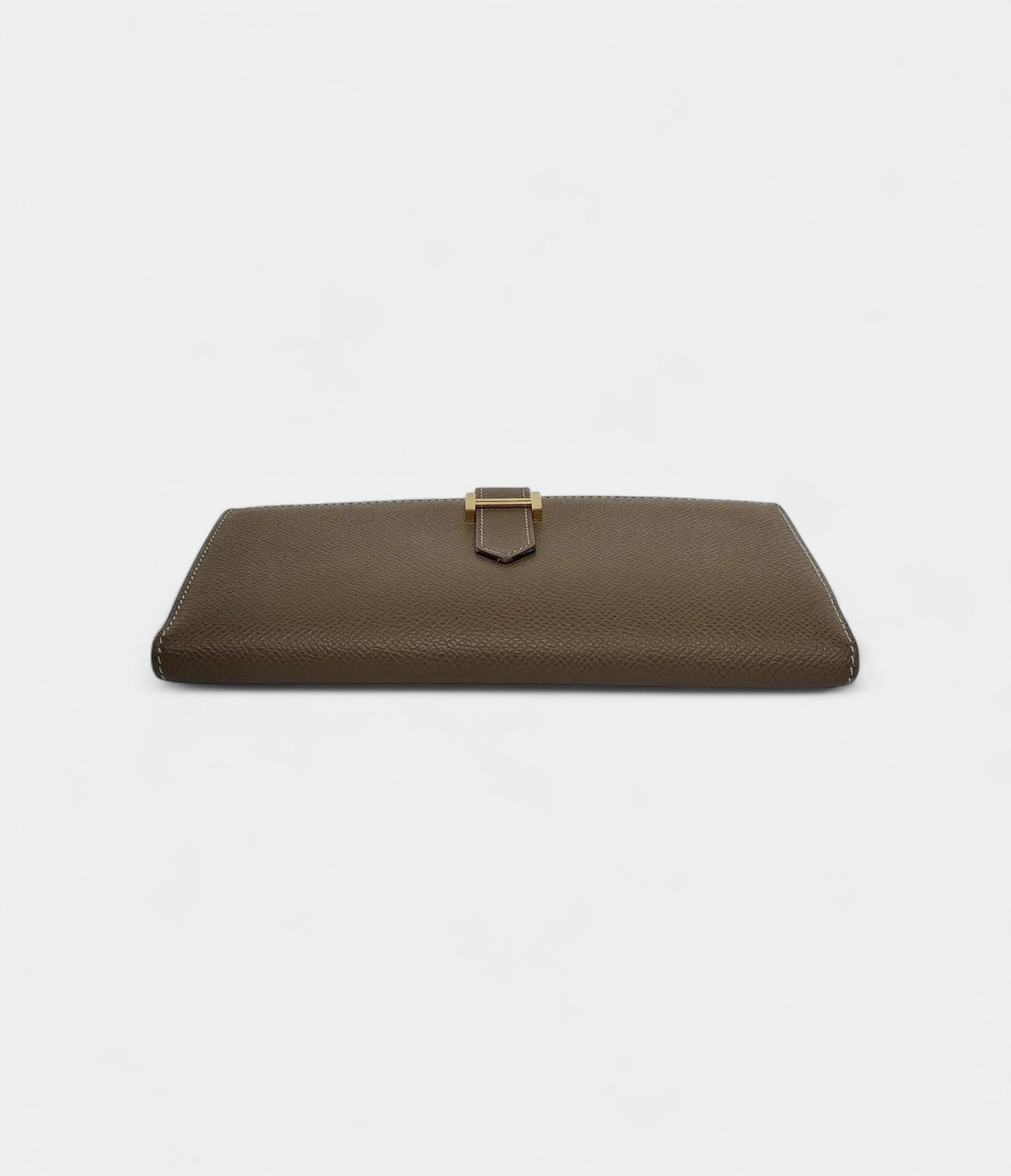 HMBéarn Leather Wallet in Camel Warm Elegance Signature Silhouette