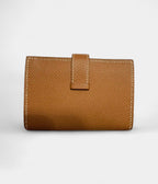 HMBéarn Leather Wallet in Gold Iconic Warmth Timeless Silhouette