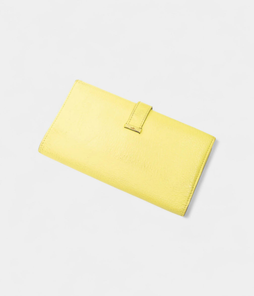 HMBéarn Leather Wallet in Green Fresh Sophistication with Iconic Charm