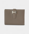 HMBéarn Leather Wallet in Grey Subtle Sophistication with Iconic Appeal