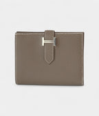 HMBéarn Leather Wallet in Grey Subtle Sophistication with Iconic Appeal