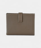 HMBéarn Leather Wallet in Grey Subtle Sophistication with Iconic Appeal