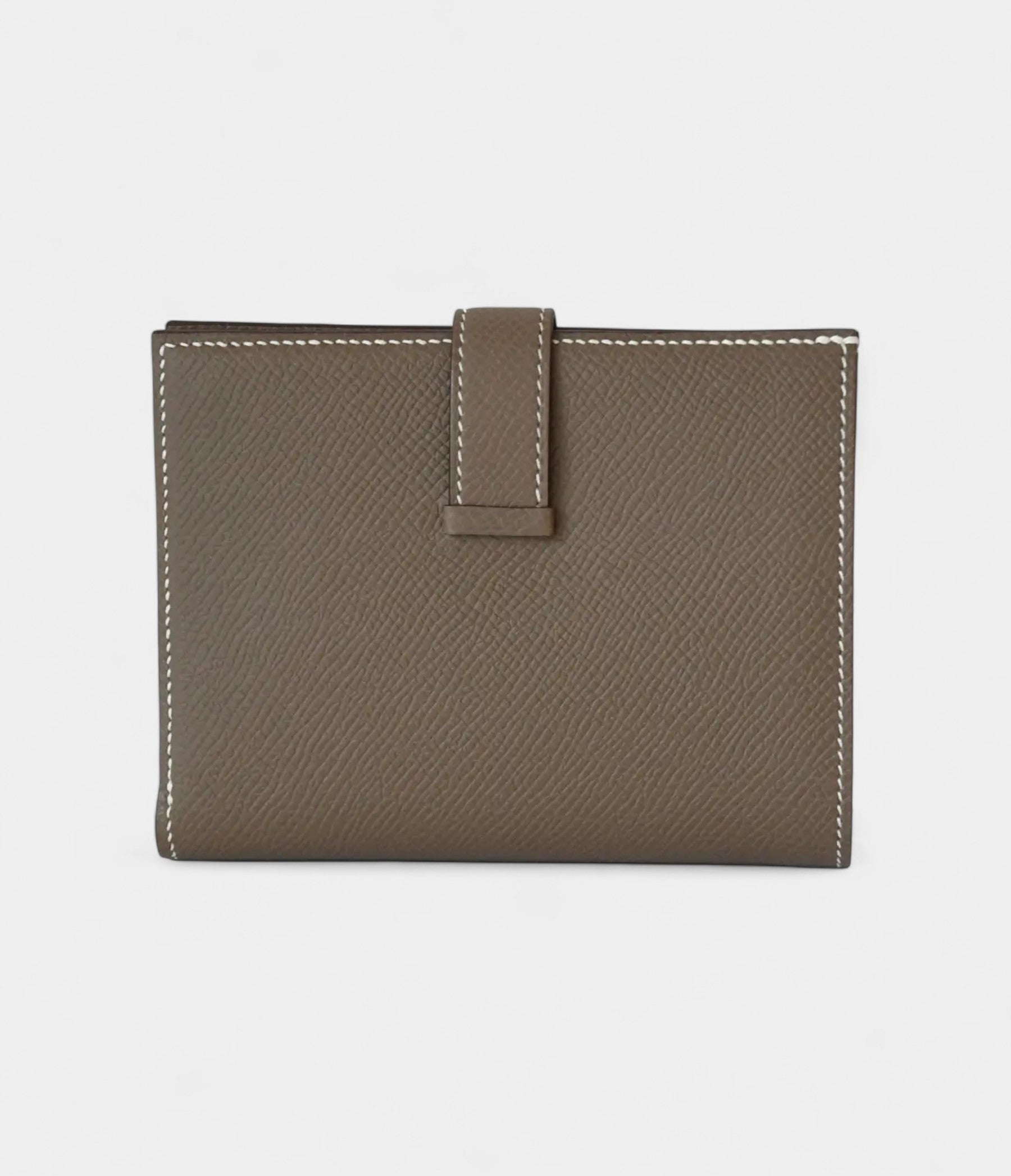 HMBéarn Leather Wallet in Grey Subtle Sophistication with Iconic Appeal