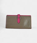 HMBéarn Leather Wallet in Multicolour Artistic Expression Meets Classic Craftsmanship