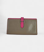 HMBéarn Leather Wallet in Multicolour Artistic Expression Meets Classic Craftsmanship