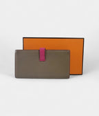 HMBéarn Leather Wallet in Multicolour Artistic Expression Meets Classic Craftsmanship