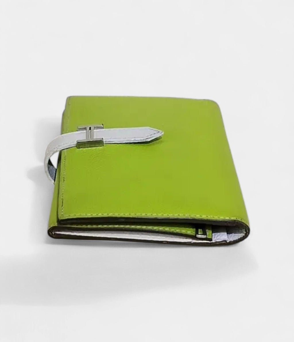 HMBéarn Leather Wallet in Multicolour Artistic Flair Meets Iconic Craftsmanship