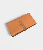 HMBéarn Leather Wallet in Orange Iconic Color Meets Timeless Design