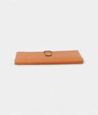 HMBéarn Leather Wallet in Orange Signature Style