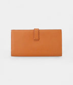 HMBéarn Leather Wallet in Orange Signature Style
