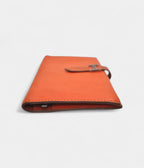 HMBéarn Leather Wallet in Orange Vibrant Heritage Iconic Design