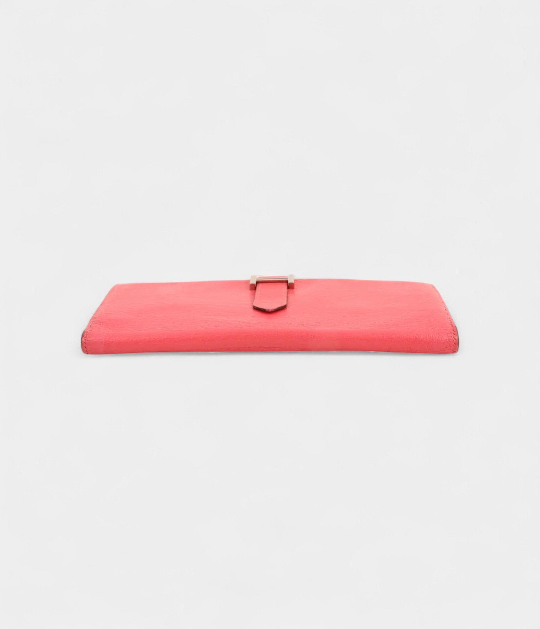 HMBéarn Leather Wallet in Pink Feminine Elegance Signature Silhouette