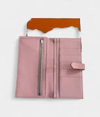 HMBéarn Leather Wallet in Pink Feminine Grace with Iconic Elegance