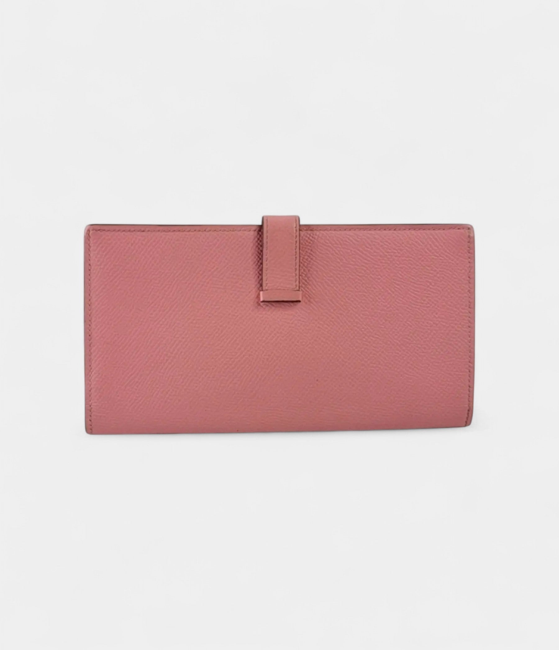 HMBéarn Leather Wallet in Pink Feminine Sophistication Signature Design