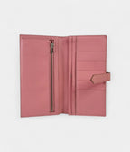 HMBéarn Leather Wallet in Pink Feminine Sophistication Signature Design