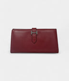 HMBéarn Leather Wallet in Red Bold Sophistication Classic Form