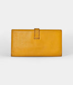 HMBéarn Leather Wallet in Yellow Bright Sophistication Classic Form